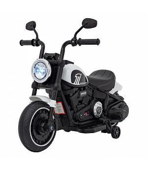 Moto Chopper FASTER 6V de batería para niños, Blanco, 1-4 AÑOS   INDA564-RA-AHL008